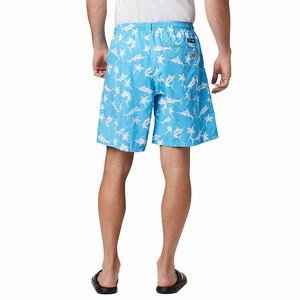 Columbia PFG Super Backcast™ Vatten Short Herr Blå/Vita (XPKNZ3972)